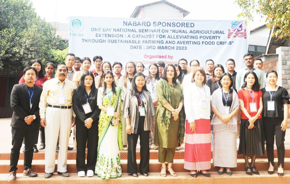 Participants of the one day national seminar at Livingstone Foundation International College, Dimapur on March 3.